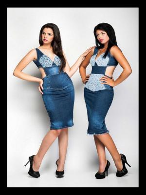 Conjunto de mezclilla